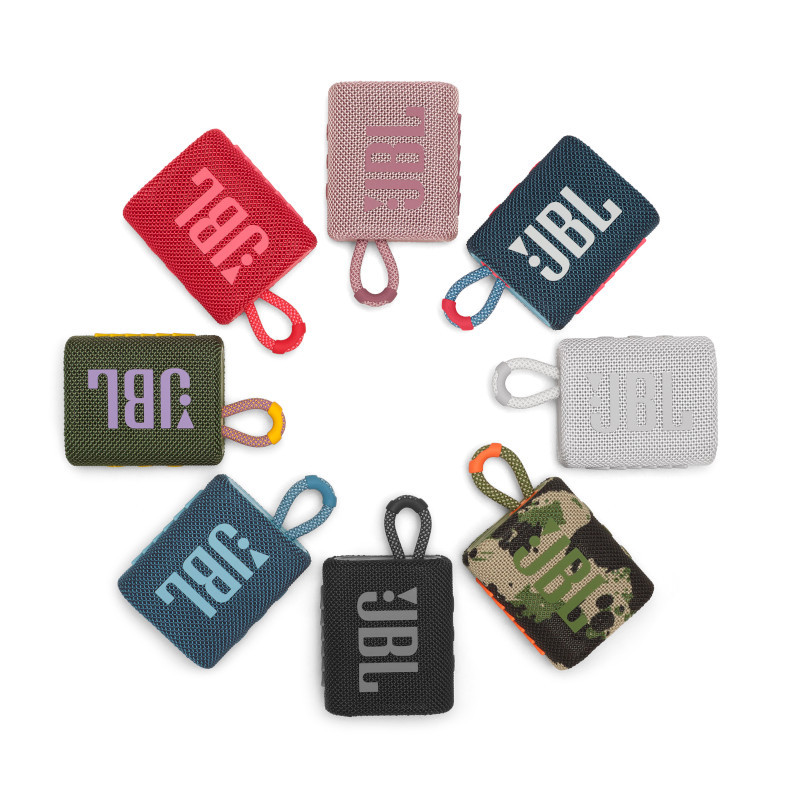 JBL GO3 Portable Speaker with Bluetooth, Built-in Battery