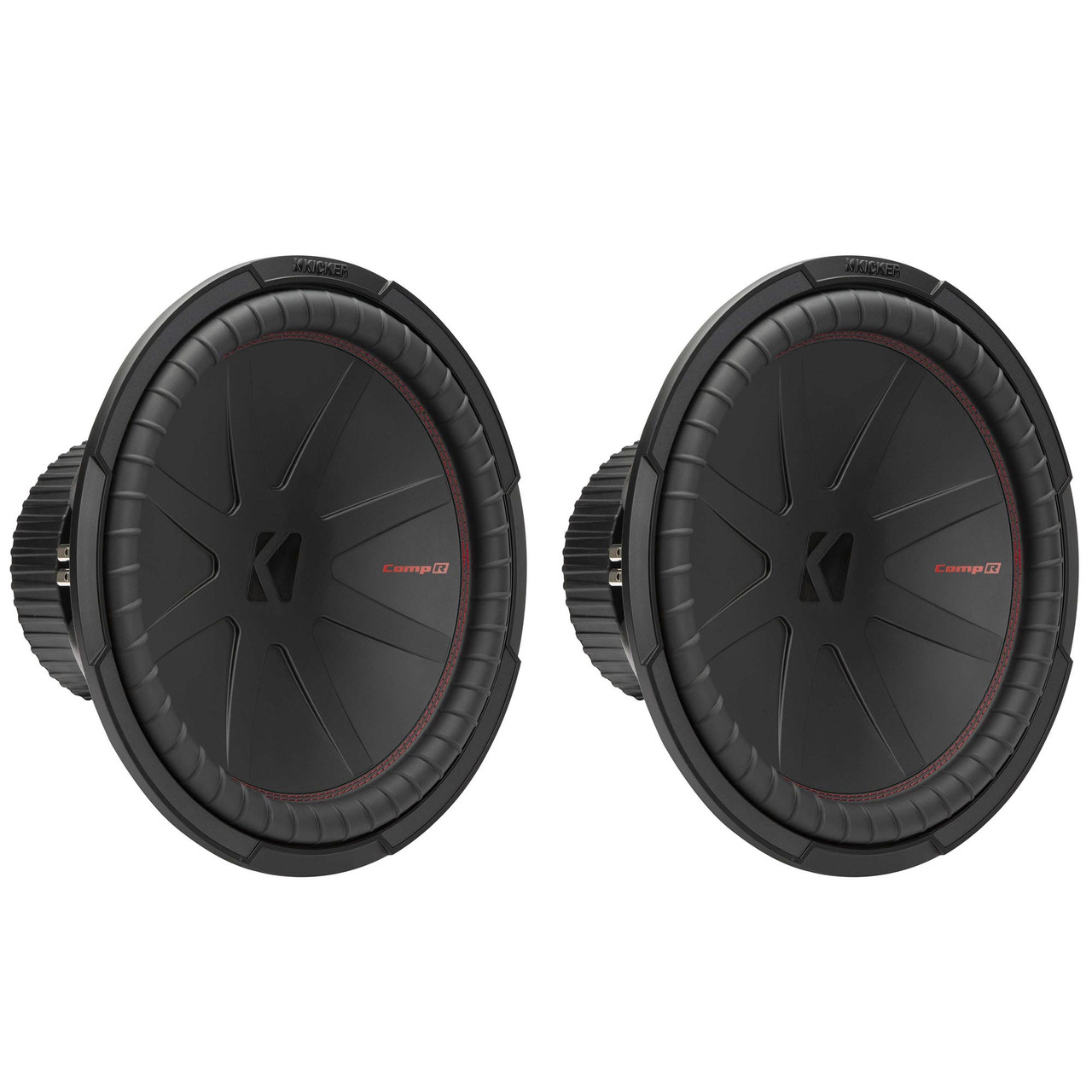 Kicker 15 Inch Comp R Woofer Includes Two 48CWR152 Virtual 2 ohm