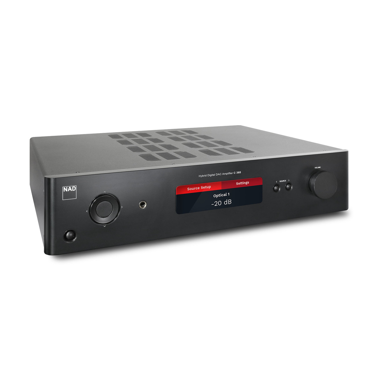 NAD C 368 Stereo Integrated Amp with DAC and Bluetooth - Thumbnail 3