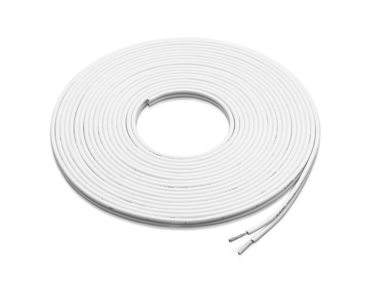 JL Audio XM-WHTSC16-500: 500 ft (152.4 m) Spool of White 16 AWG