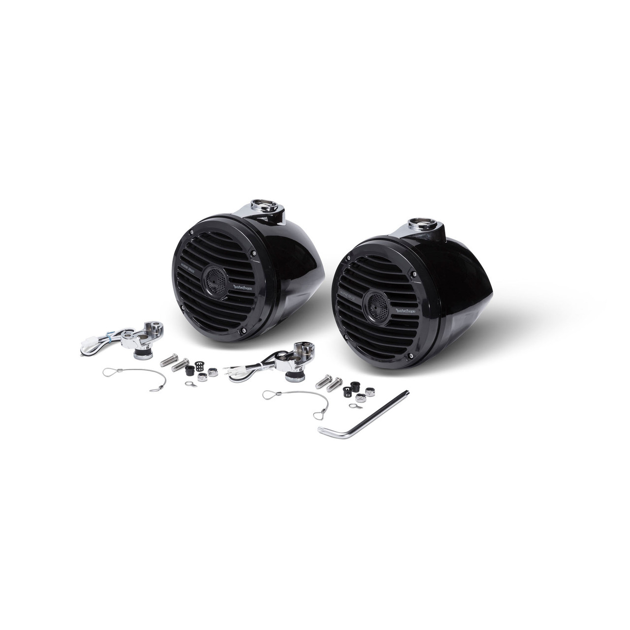 Rockford Fosgate RM1652W-MB Black 6.5” Motorsport Cage Speakers
