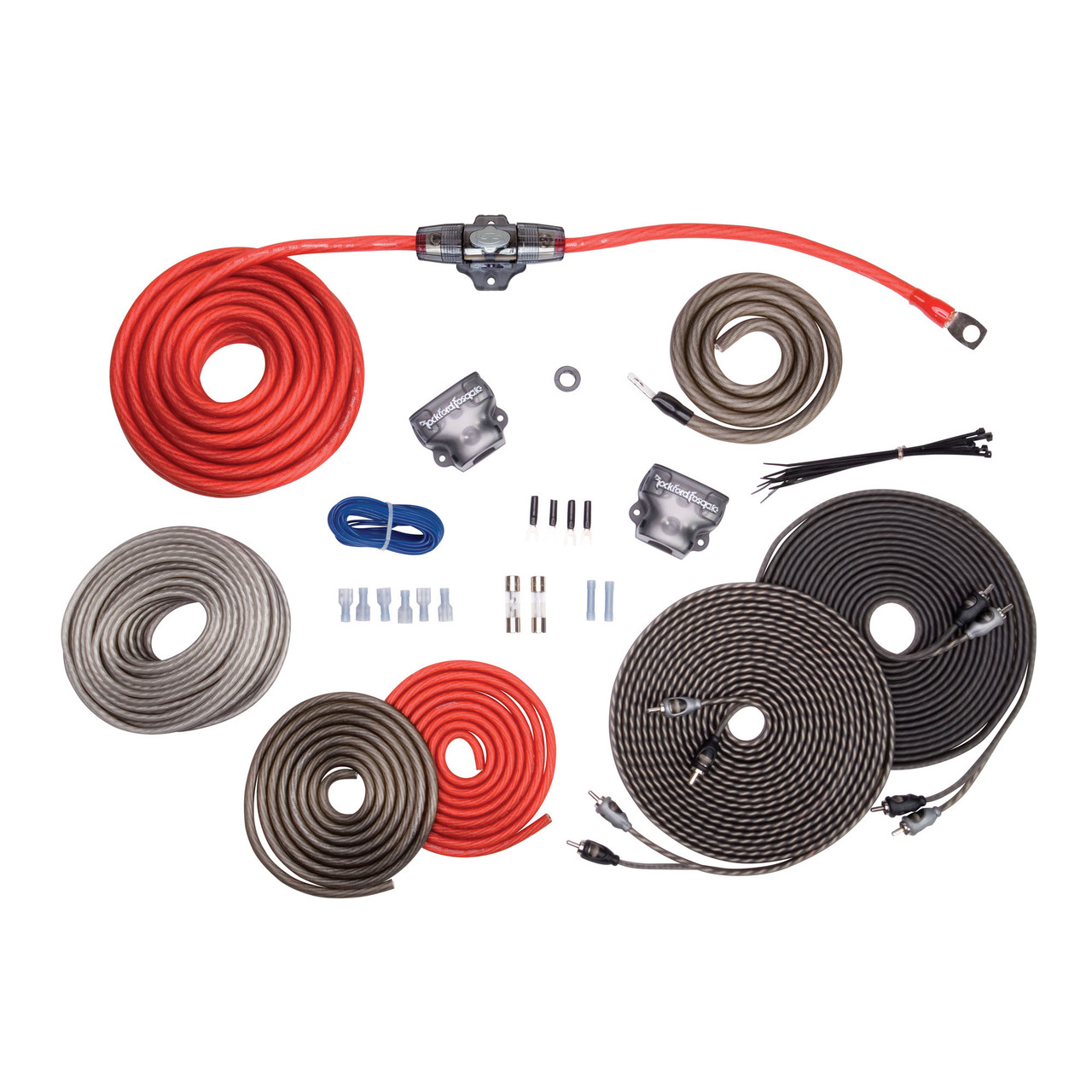 Rockford Fosgate RFK4D Dual Amp Complete Kit - Creative Audio