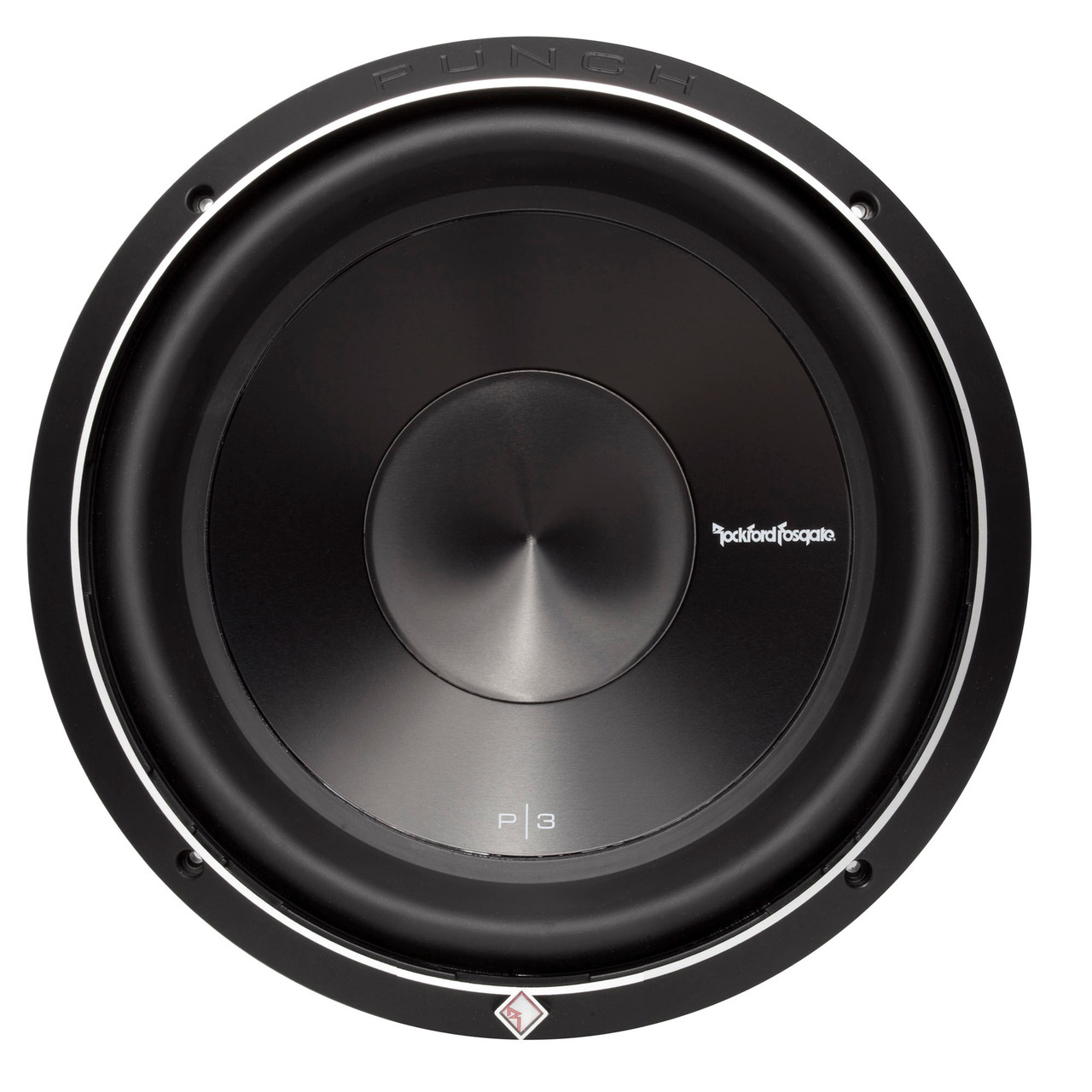 Rockford Fosgate P3D2-12 12” Subwoofer- DVC (dual 2-Ohm), 600 Watts Rms,  1200 Watts Peak