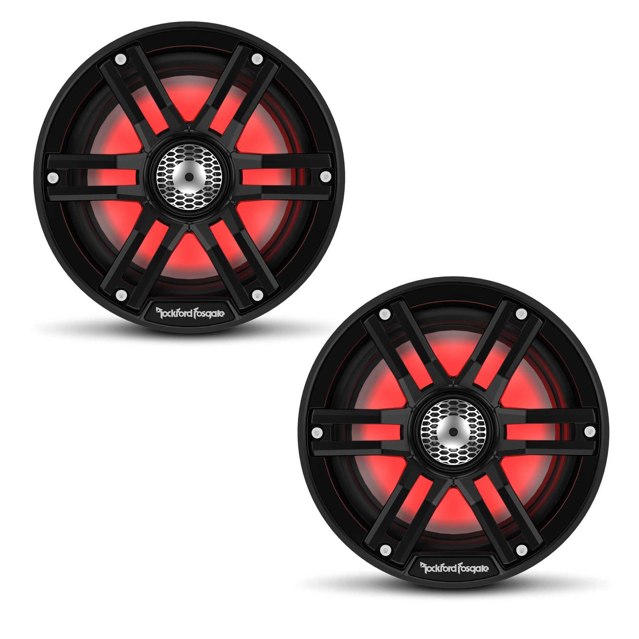 Rockford Fosgate M2-65B 6.5” Color Optix Marine 2-Way System- 150