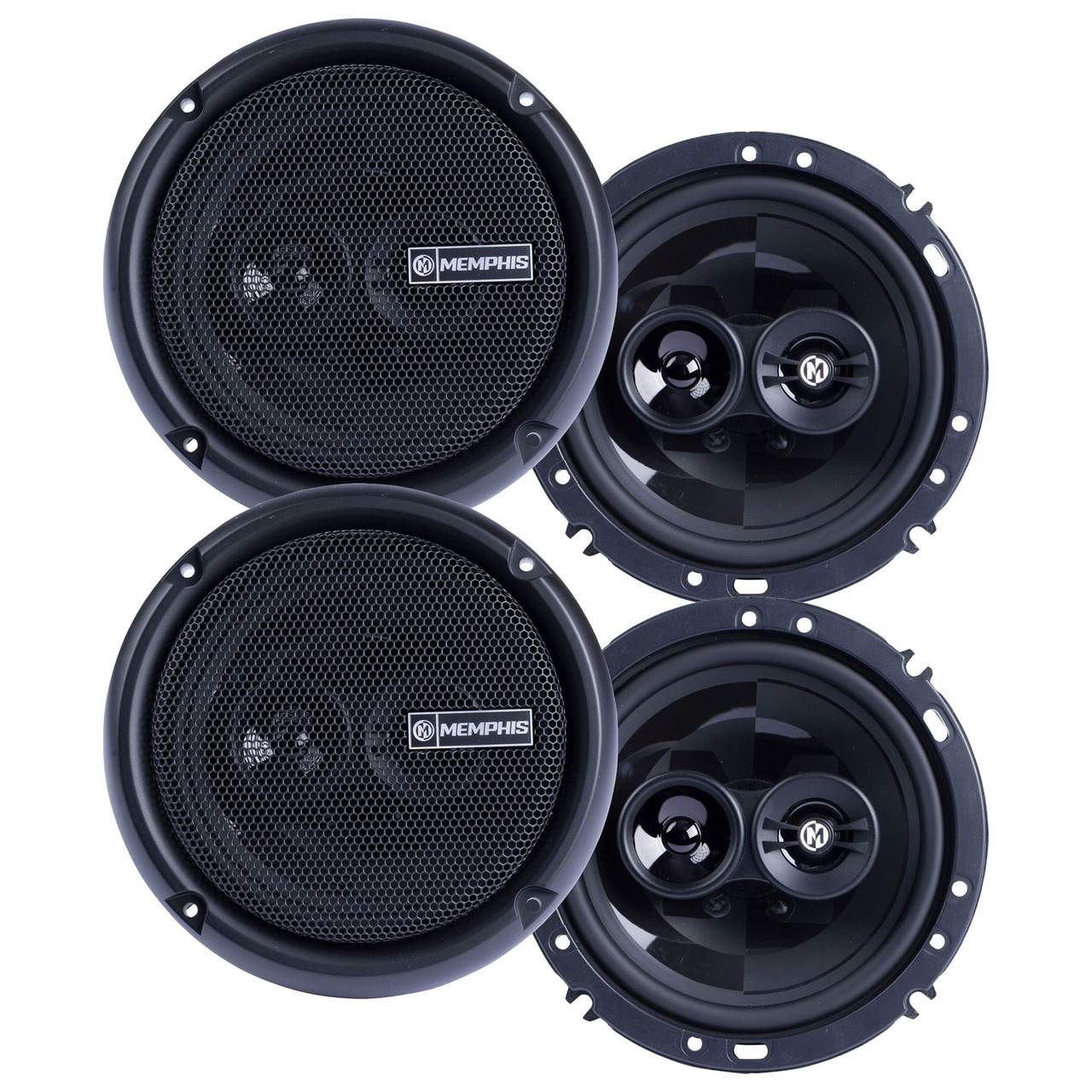 Memphis Audio Speaker Bundle: 2 Pairs of PRX603 Power Reference