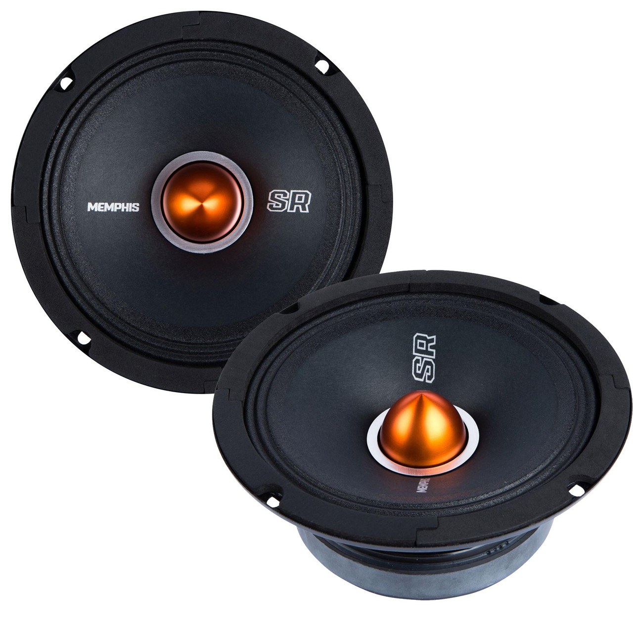 Memphis Audio SRXP62WTV2 6.5\" Coaxial Speaker With RGB LED Horn Tweete...