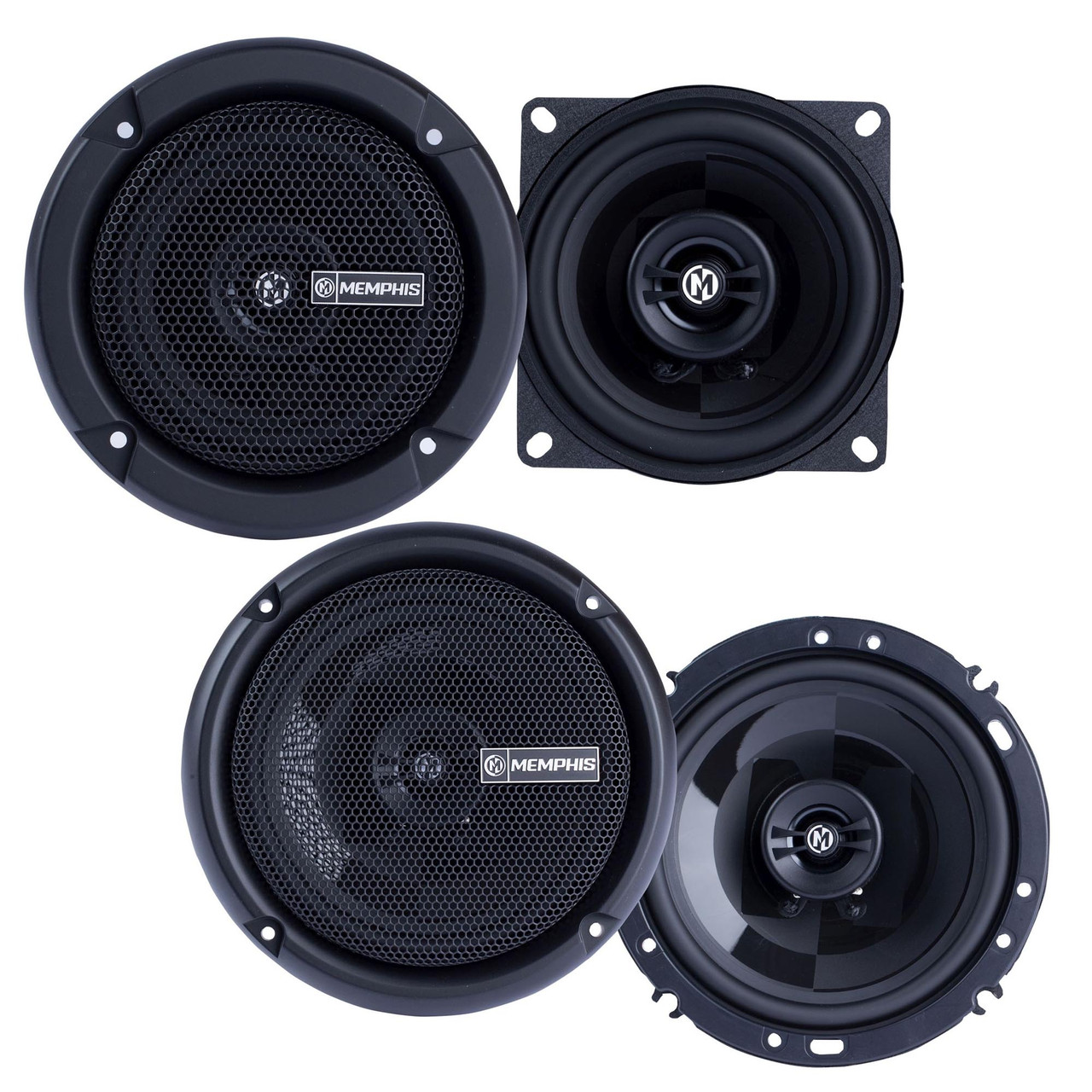 Memphis Audio 1 Pair PRX4 4