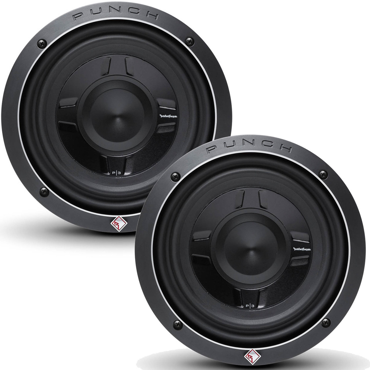 Rockford Fosgate - Two P3SD4-8 8