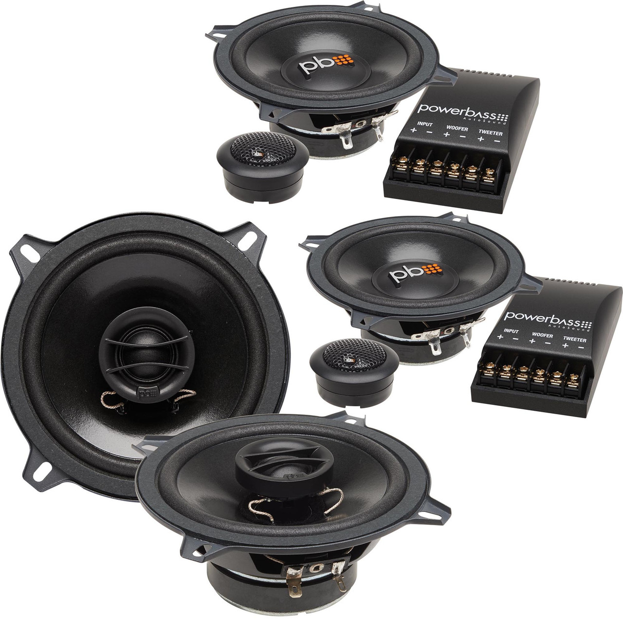 Replacing component speakers with coaxial Clearance