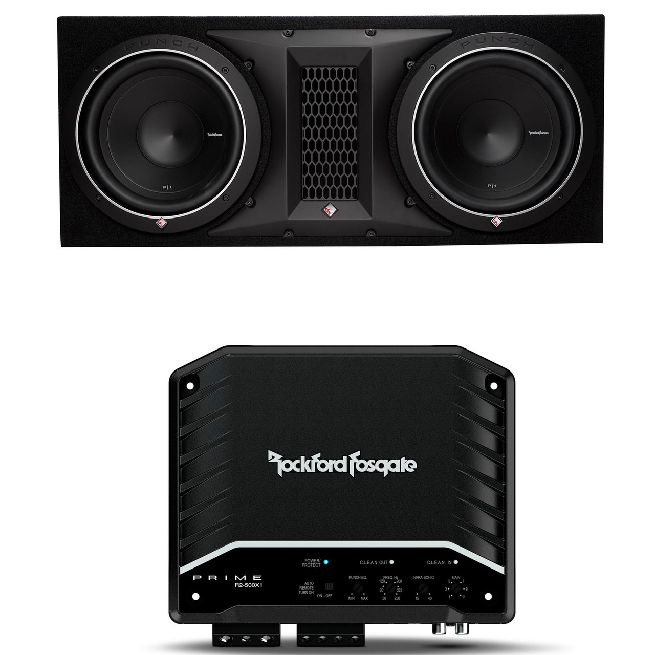 Rockford Fosgate P1-2X10 Punch Series Dual 10