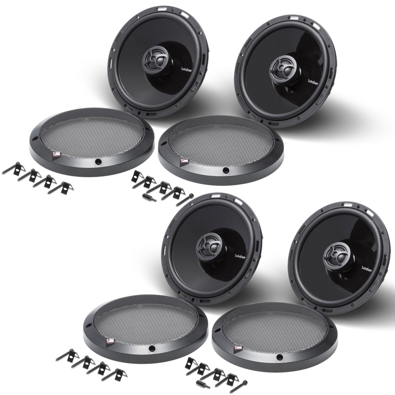Rockford Fosgate - Two Pairs of P1650 Punch Series 6.5