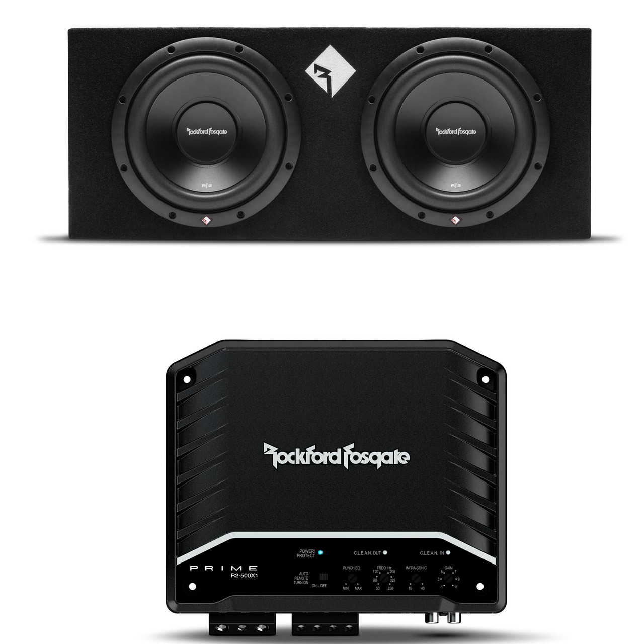 Rockford Fosgate R2-2X10 Prime Series Dual 10