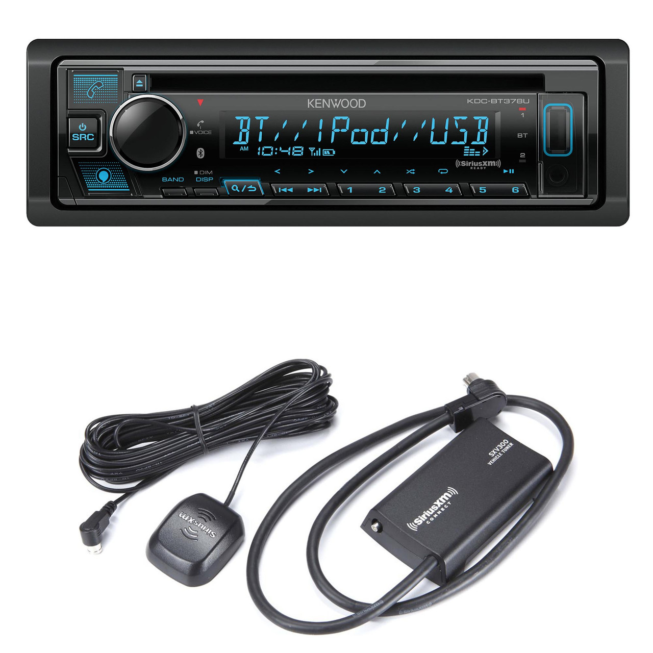 Single din shop satellite radio