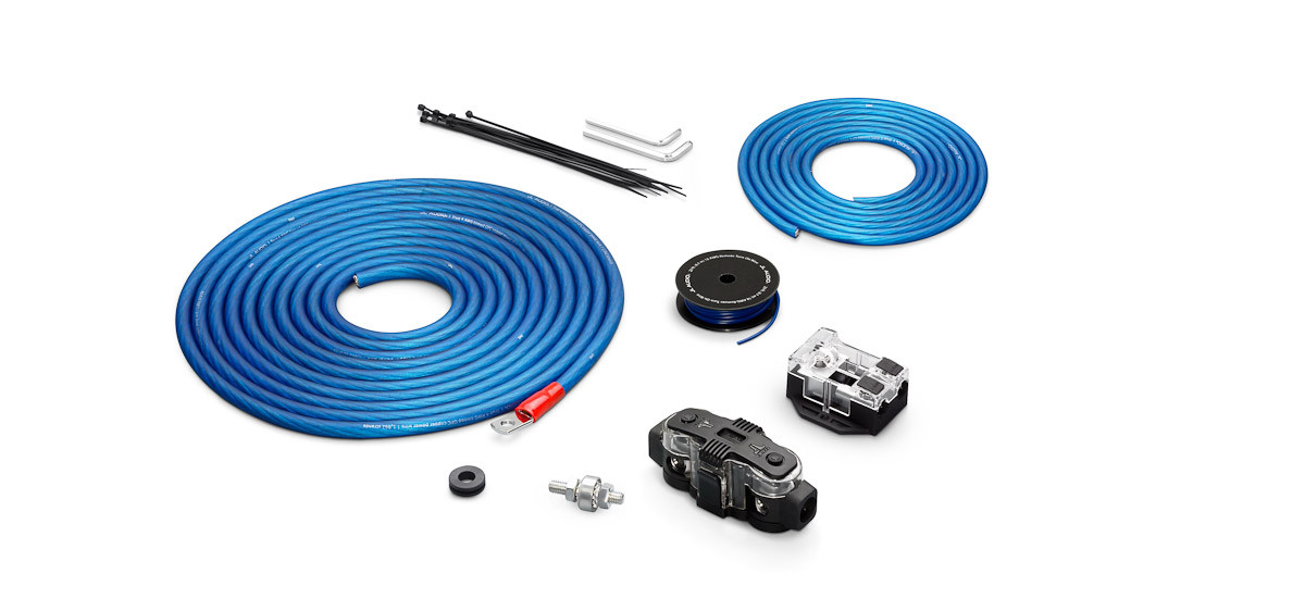 JL Audio XD-PCS4-2B: Premium 4 AWG 12 V Power Connection Kit Two