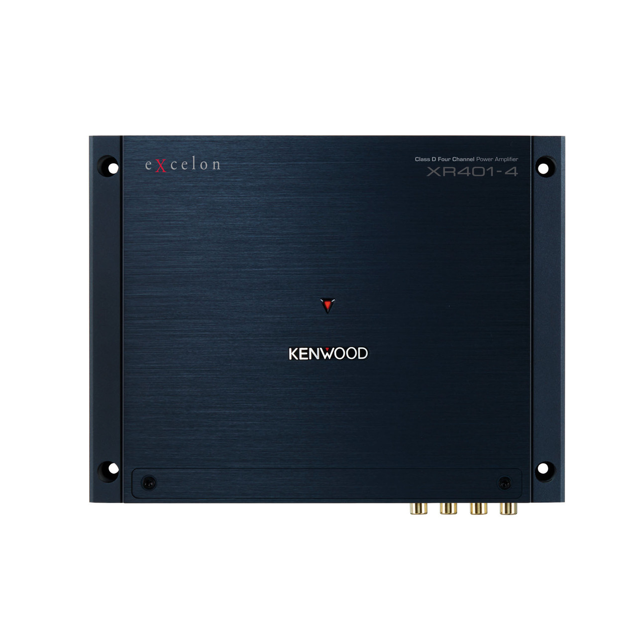 KENWOOD XR-4S デジタルパワーアンプ Kenwood Excelon XR-4S 4-channel car amplifier — 120 watts