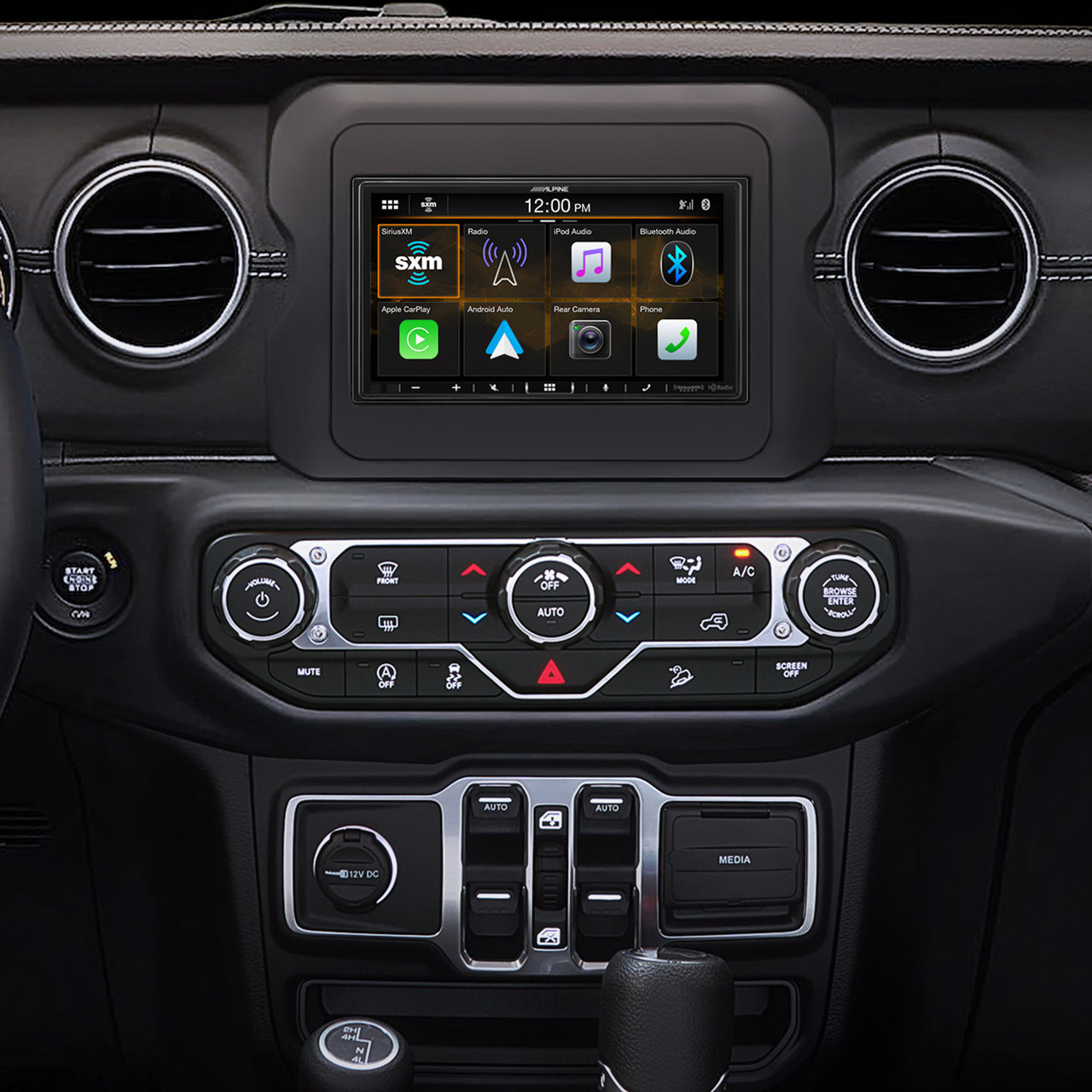 Alpine i407-WRA-JL 7-inch Restyle 
