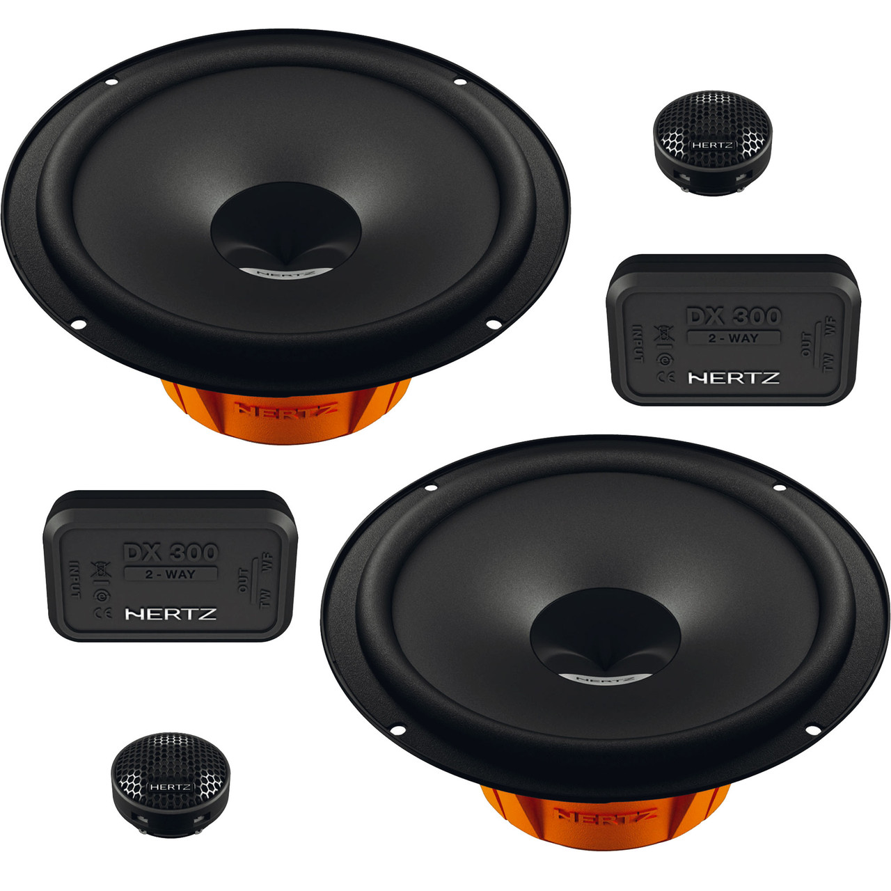 Aanzienlijk Klusjesman Regan Hertz Dieci Series DSK-1653 Component Speaker Kit 6.5" 2-Way: DV 165.3 + DT  24.3 + DX 300 + Grilles - Creative Audio