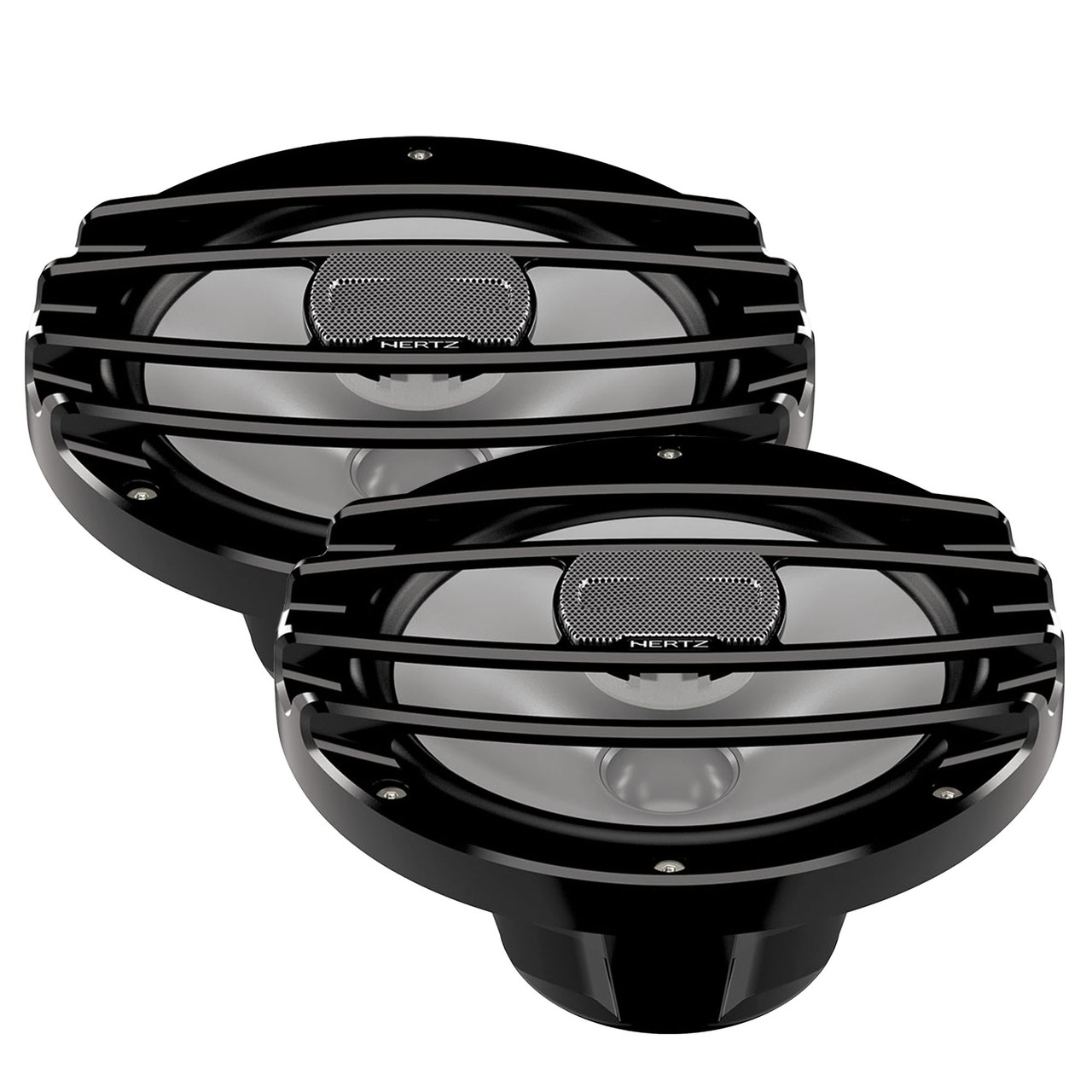 Hertz HMX-8-S-LC 8 in. 4-Ohm Powersports Coaxial Speaker Set with