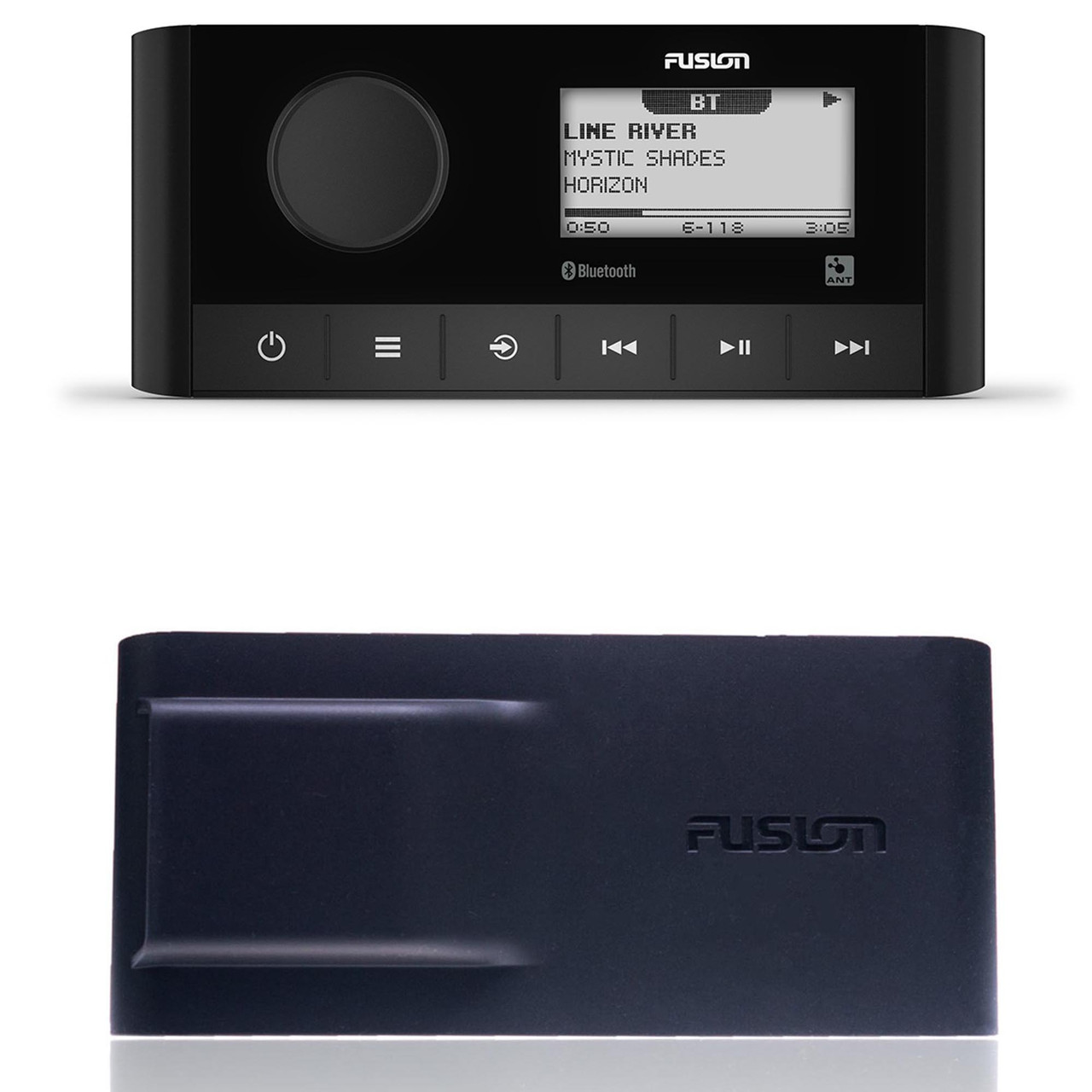 Fusion MS-RA60 Marine Stereo with MS-RA670CV MS-RA670CV Fusion Silicon Dust  Cover MS-RA670/210 Apollo Series