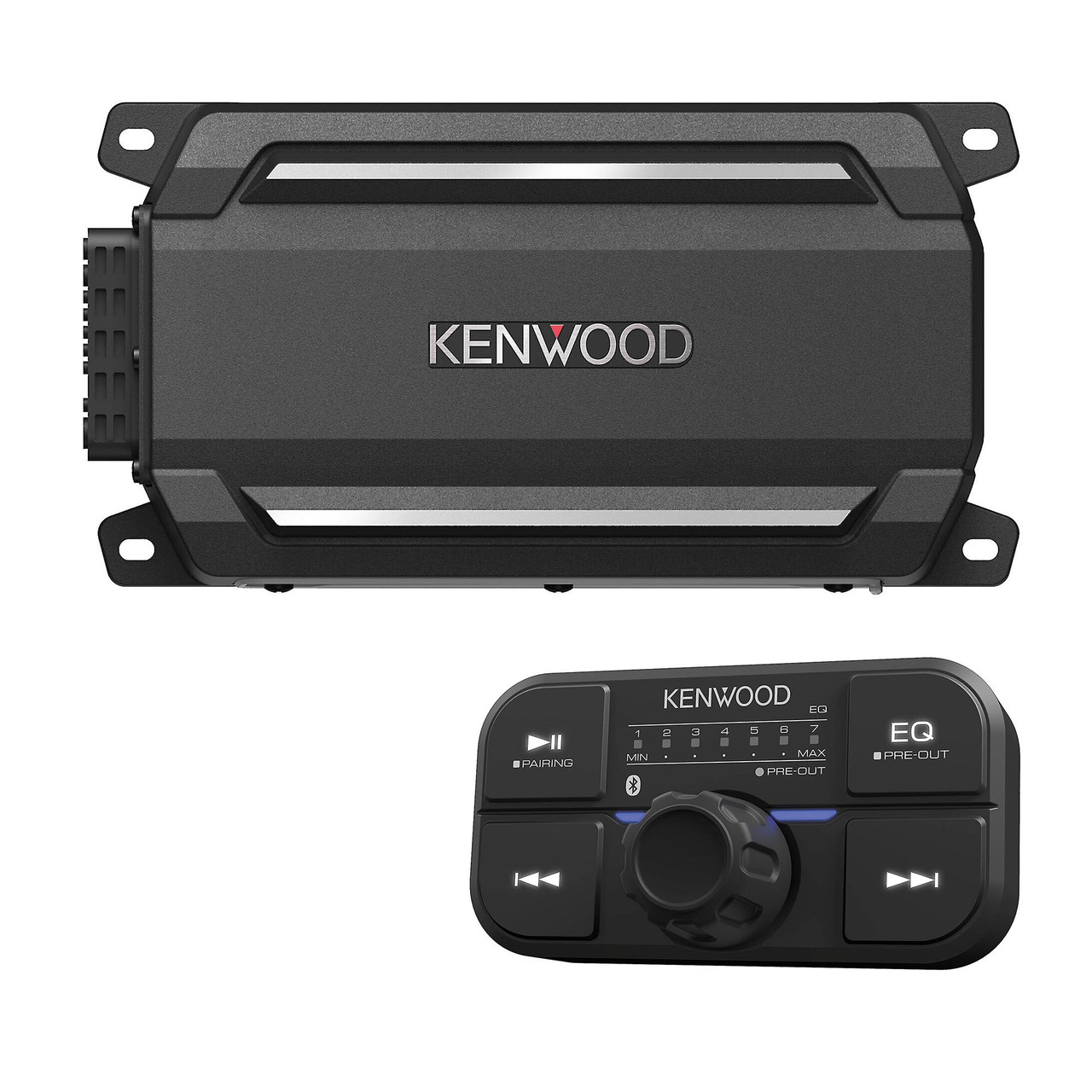 Kenwood KAC-M5024BT 4 Channel Bluetooth, Compact Amplifier