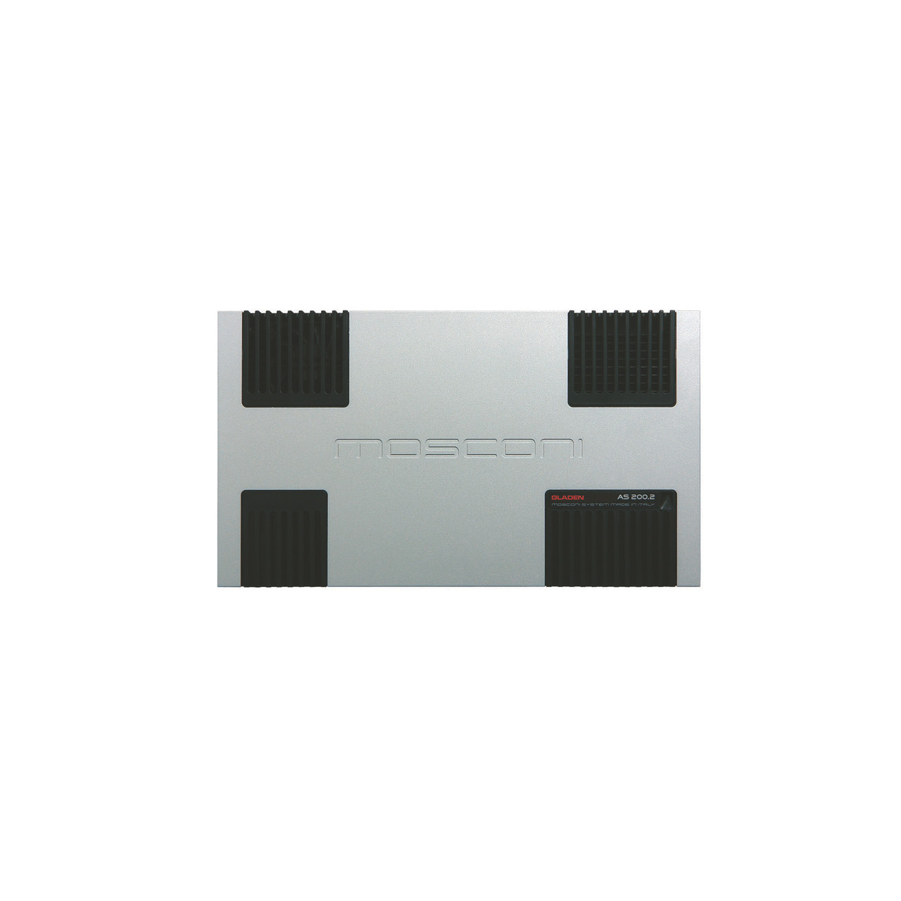 Mosconi AS 200.2, 2 -Channel Class AB Amplifier; 2 X 200w 