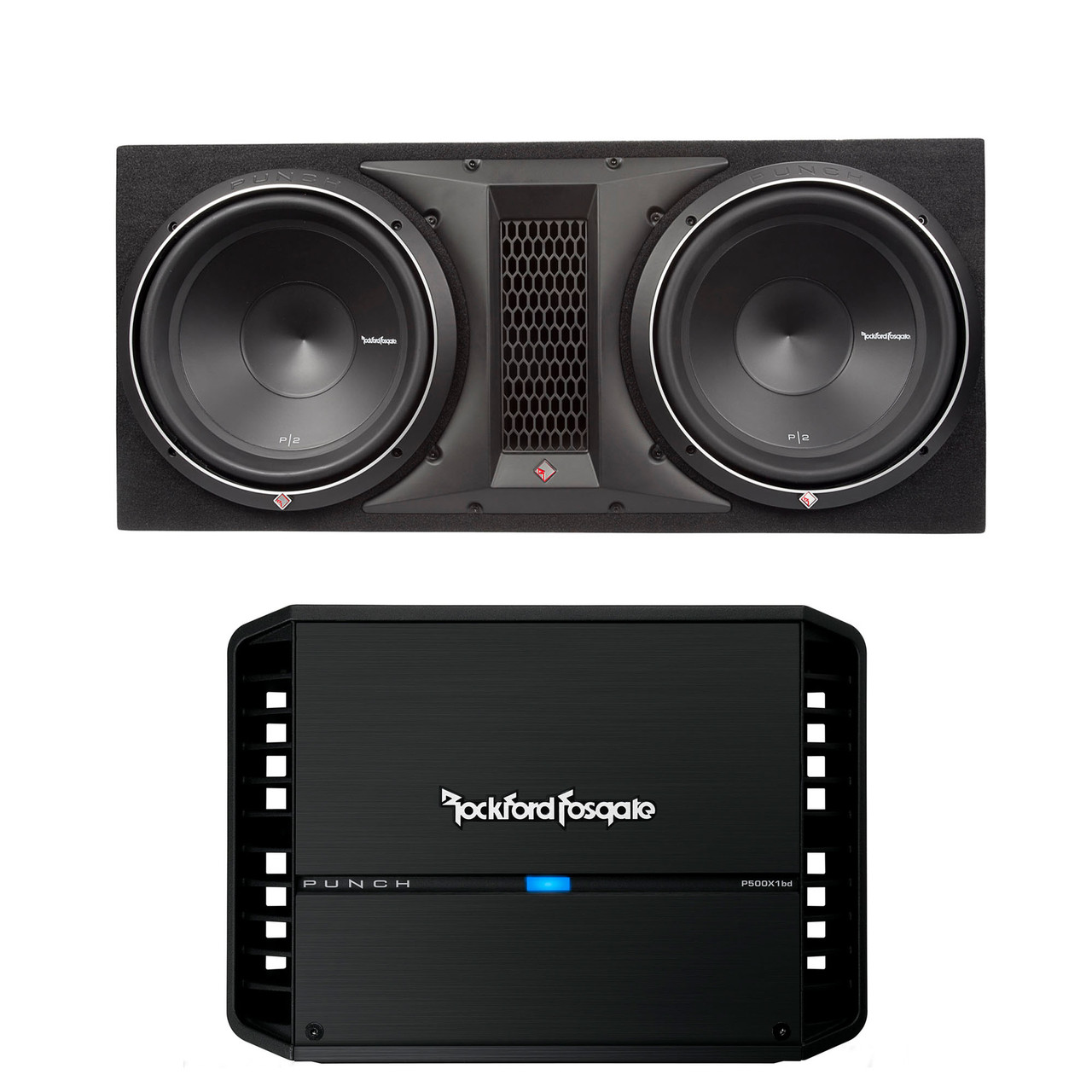 カーオーディオ Rockford Fosgate P2 Amazon.com: Rockford Fosgate P2D2-12 Punch P2 DVC 2-Ohm 12
