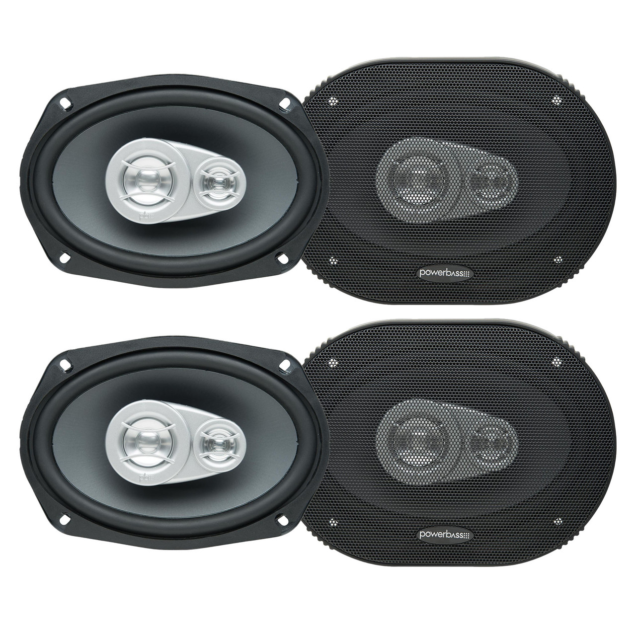 2 ohm 6x9 component speakers