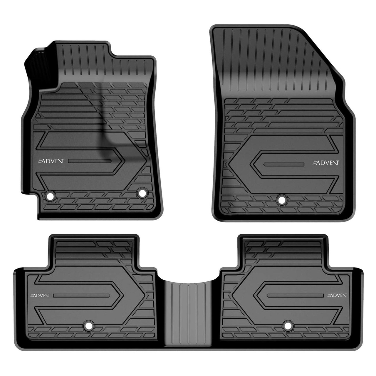 Advent All Weather Floor Mats Compatible with 2019 - 2026