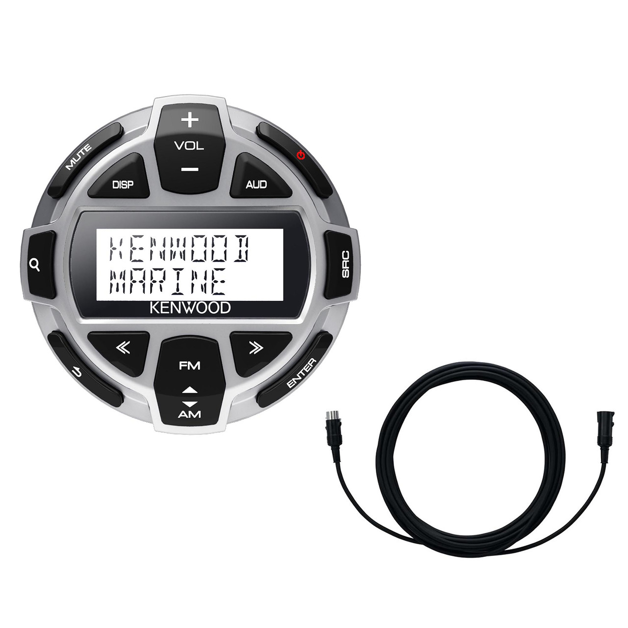 Kenwood KCA-RC55MR Marine Wired Remote Control with Display and a