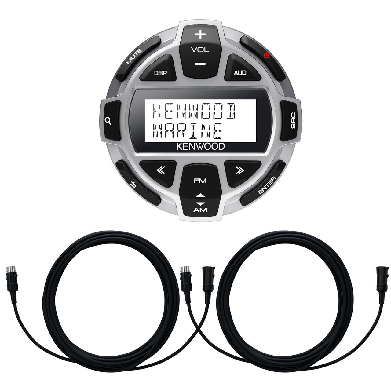 Kenwood KCA-RC55MR Marine Wired Remote Control with Display and