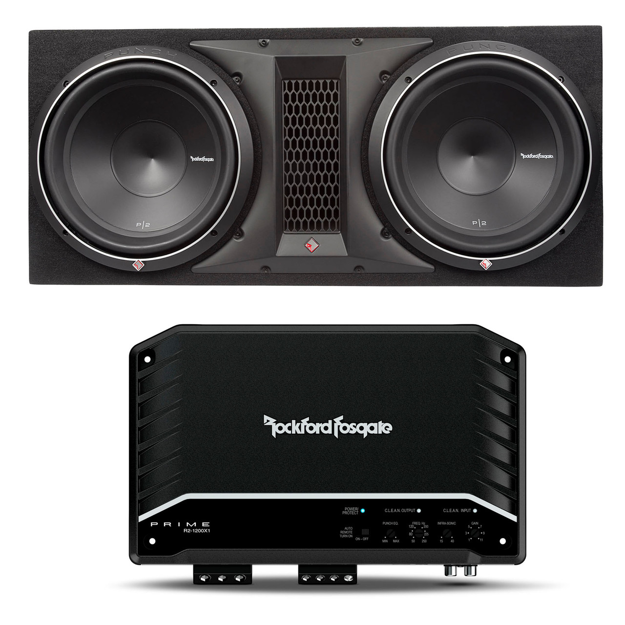 Rockford P2-2X12 Dual 12