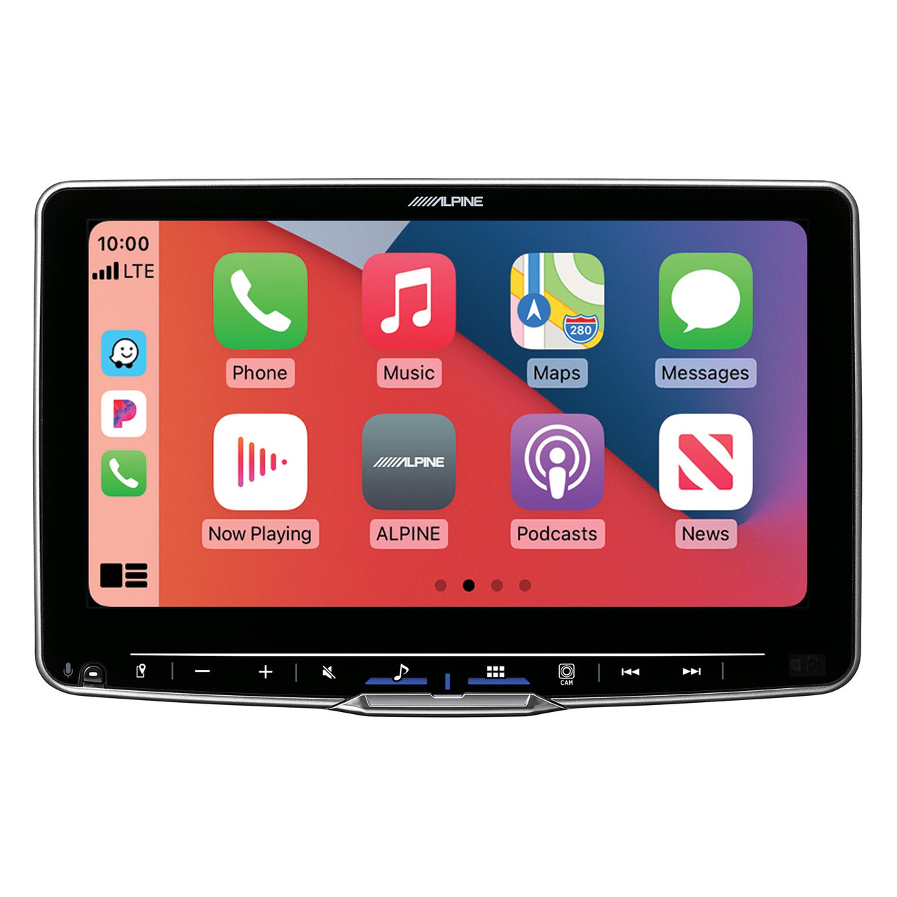 Alpine ILX-F509 Halo9 9 Receiver Compatible with Wireless Android Auto &  Apple CarPlay with DVR-C320R Alpine Dash Camera - Creative Audio