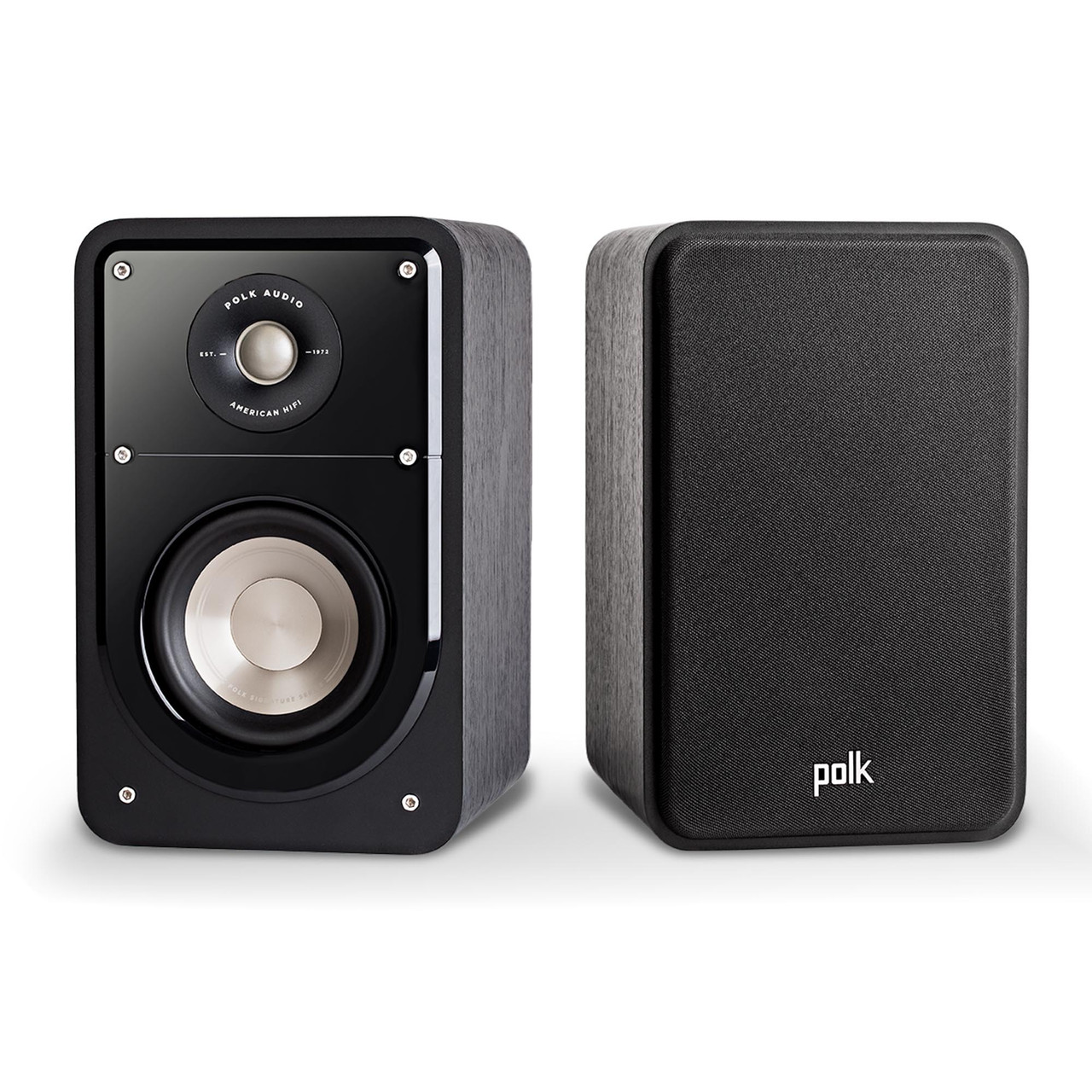 Polk S15-Black-Walnut S15 Series Bookshelf Loudspeaker - Black