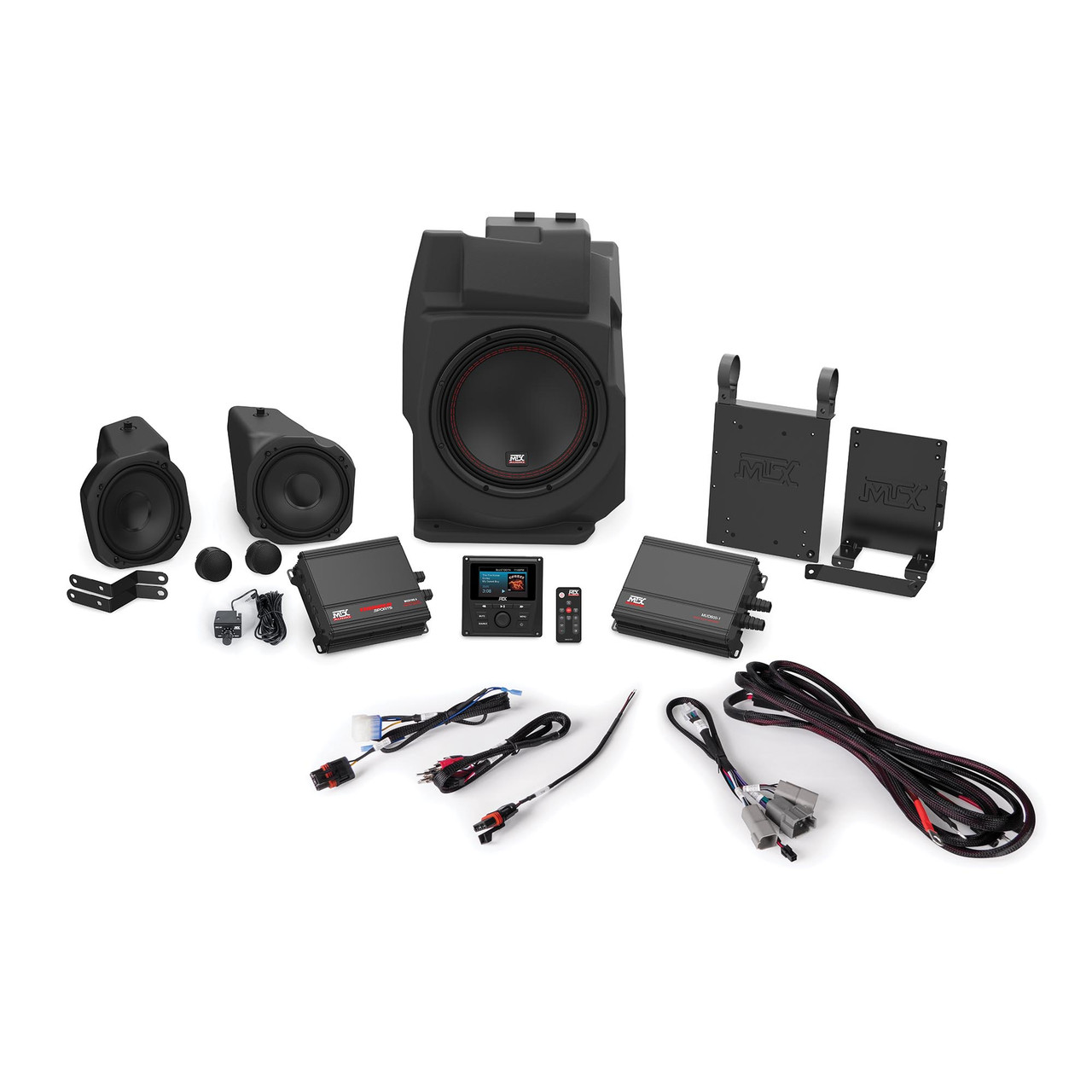 PERBEAT THUNDER BASS PBS28 スピーカー　イベントにOK MTX Audio PROXP-20-THUNDER3 Plug-N-Play System with Radio, 2 Amps