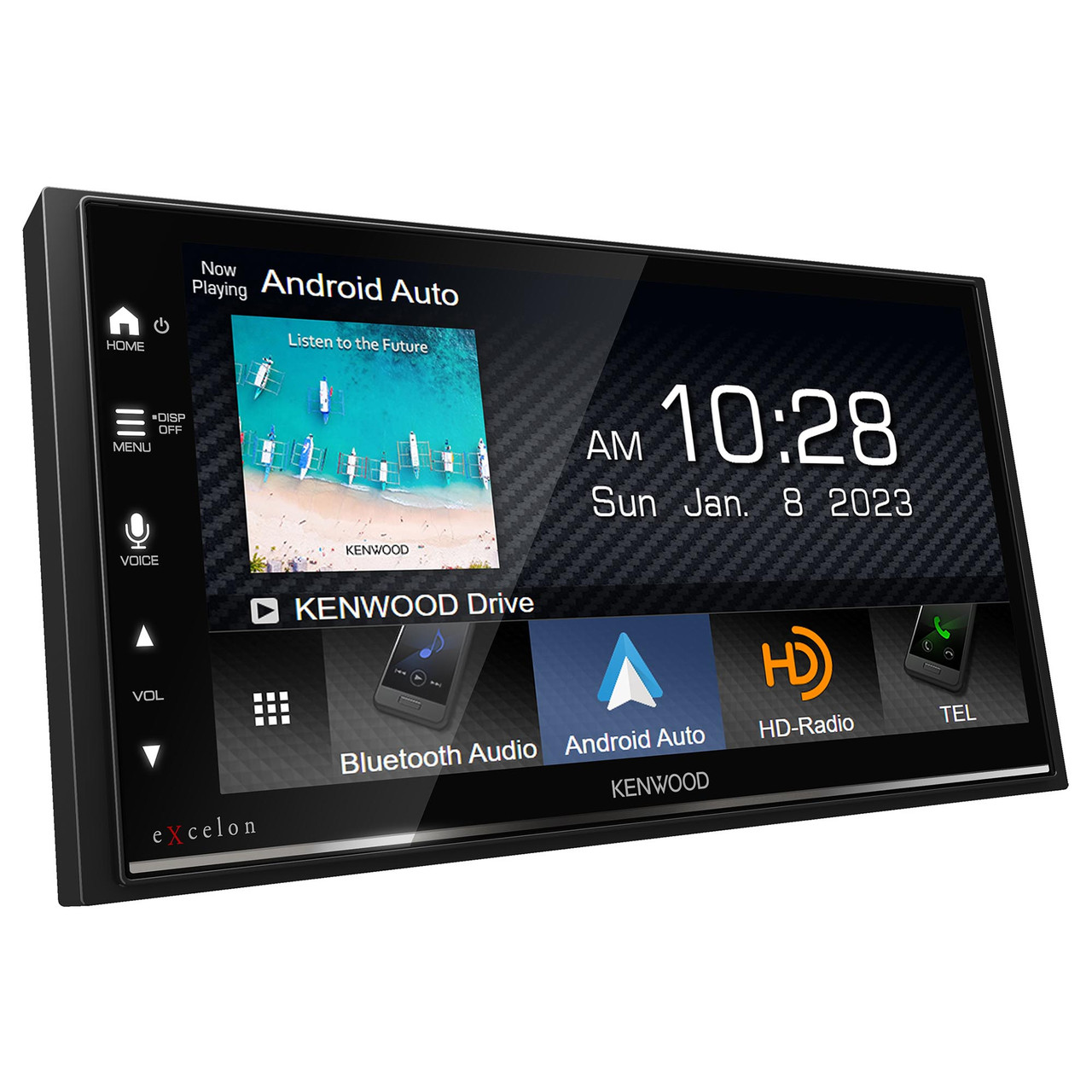 Kenwood DMX709S MultiMedia Receiver (No CD) Compatible With Apple