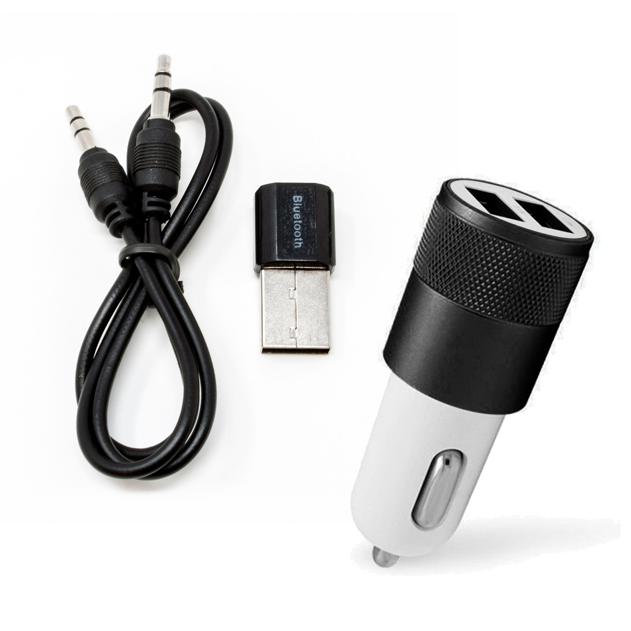 USB Powered Bluetooth Adapter for Inputs & Mini Smart Dual Port USB Charger Adapter 5V/2.1A And 5V/1A - Creative Audio