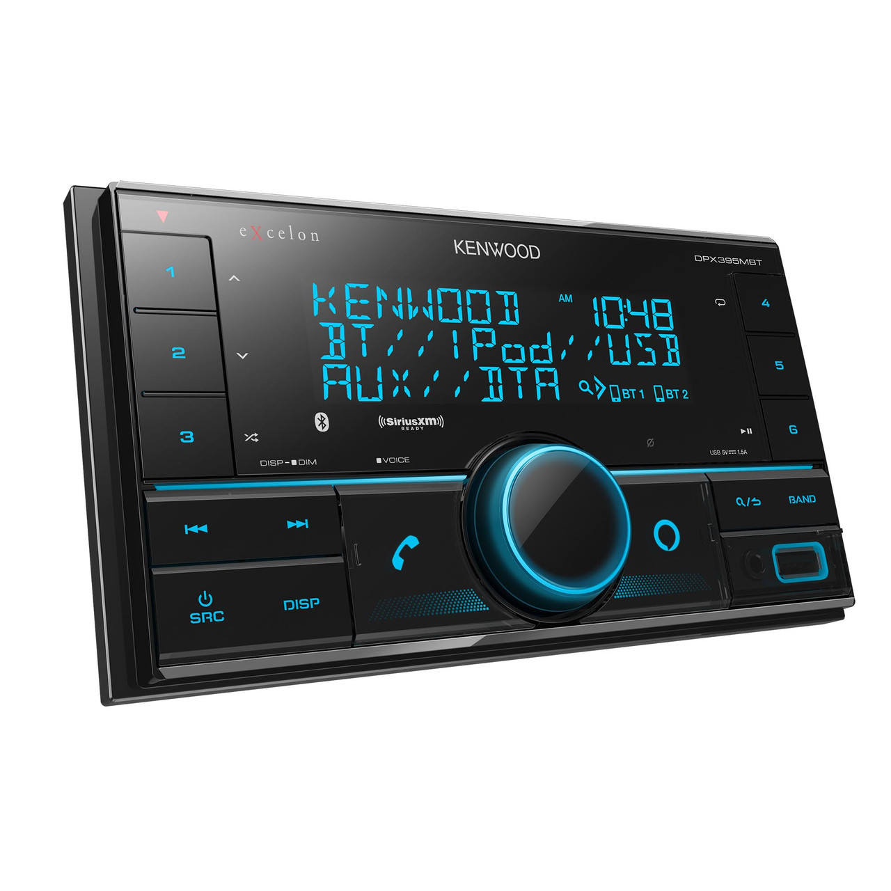 Kenwood DPX395MBT Bluetooth AUX and USB Double CD receiver Creative Audio