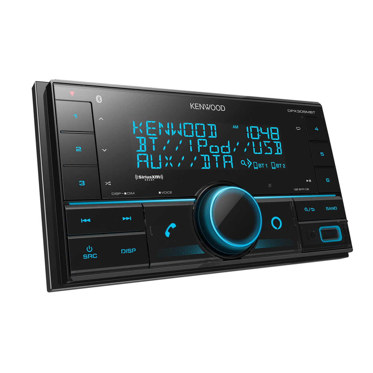 Kenwood DPX305MBT Bluetooth USB Double DIN Digital Media receiver