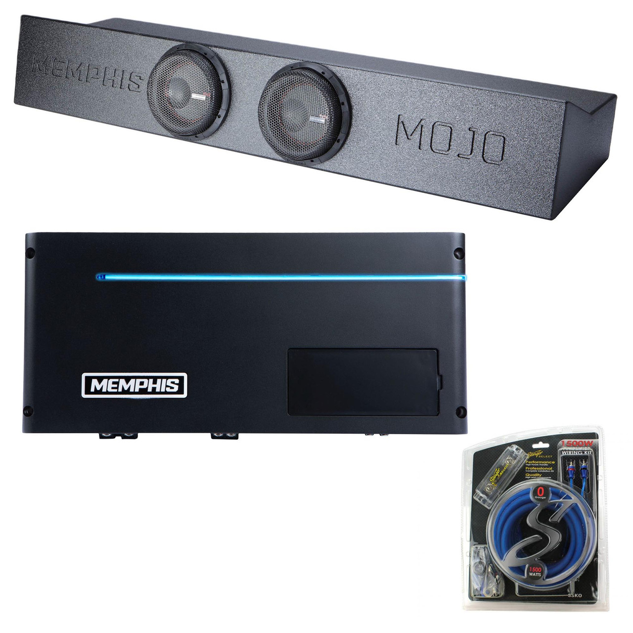 Memphis MJMEFORD8D1 Ported Enclosure with two 8