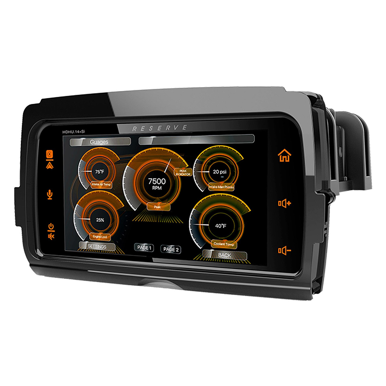 Soundstream Reserve HDHU.14 Plug-n-Play for 2014+ Harley Davidson® Touring with Apple CarPlay®, Auto® & SiriusXM® Tuner Ready - Creative Audio