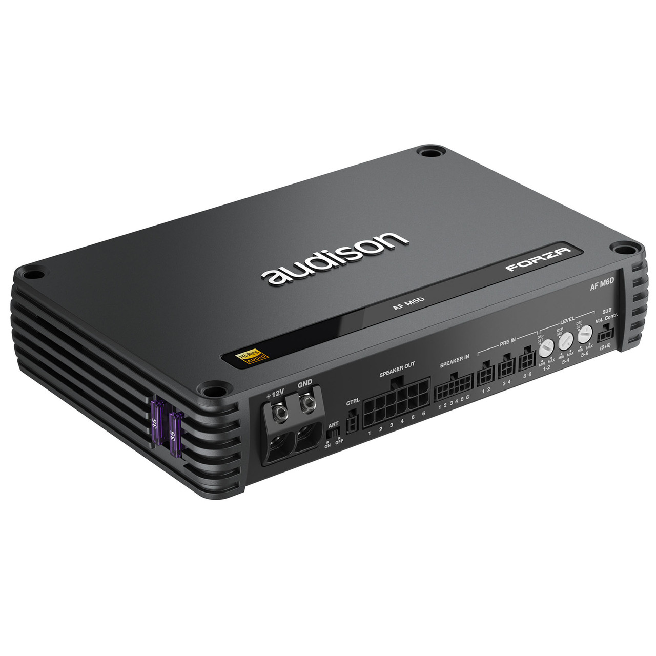 Audison Forza AF M6D AUDISON D Class 6 CH Amplifier - 6 x 130W at