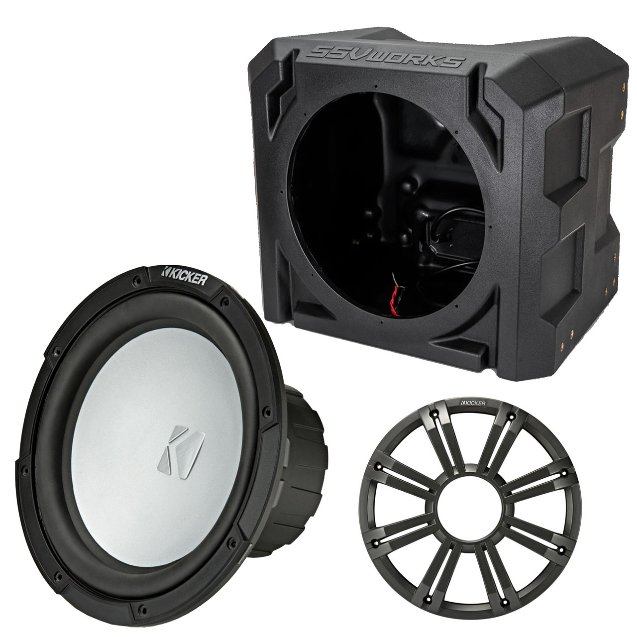 Kicker 10 hot sale marine subwoofer