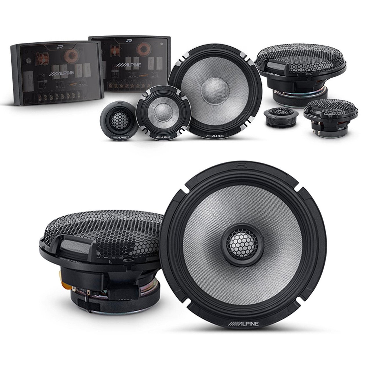 Alpine R2 High-Resolution Speaker Bundle A Pair of R2-S6533