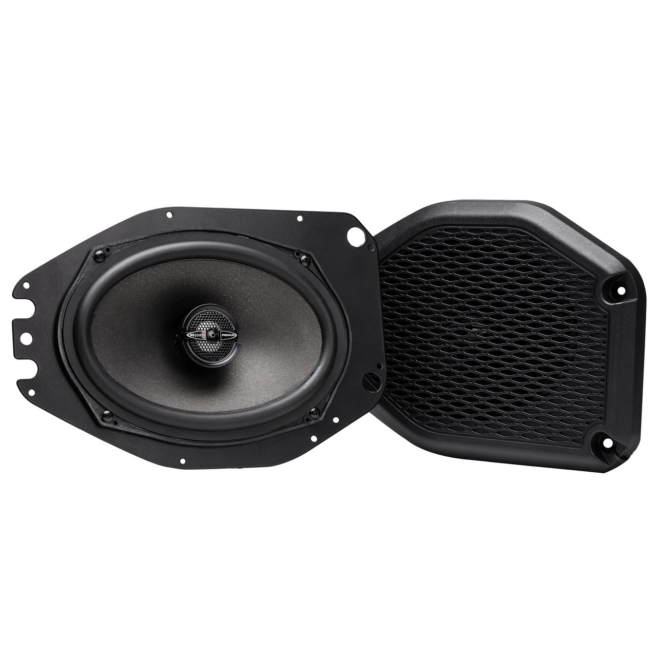 MB Quart JC1-169SB Two Rear 6x9 Inch Coaxial Speaker Upgrade