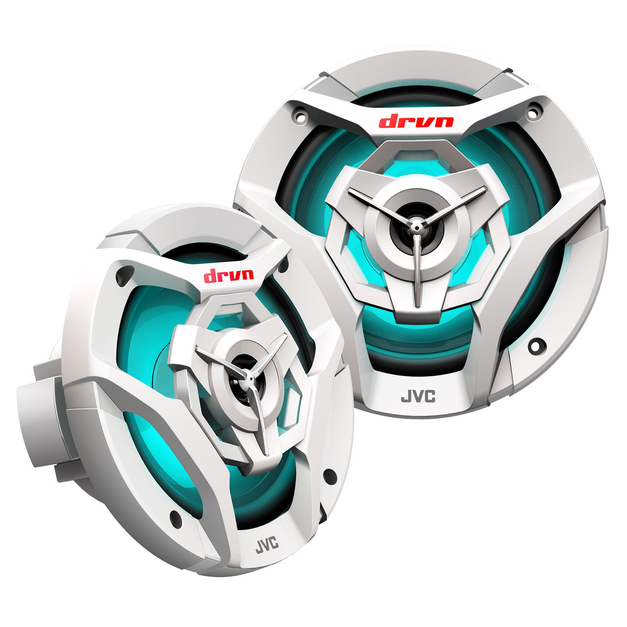 JVC CS-DR621MWL 6.5inch 2-Way Coaxial Speakers With RGB LED