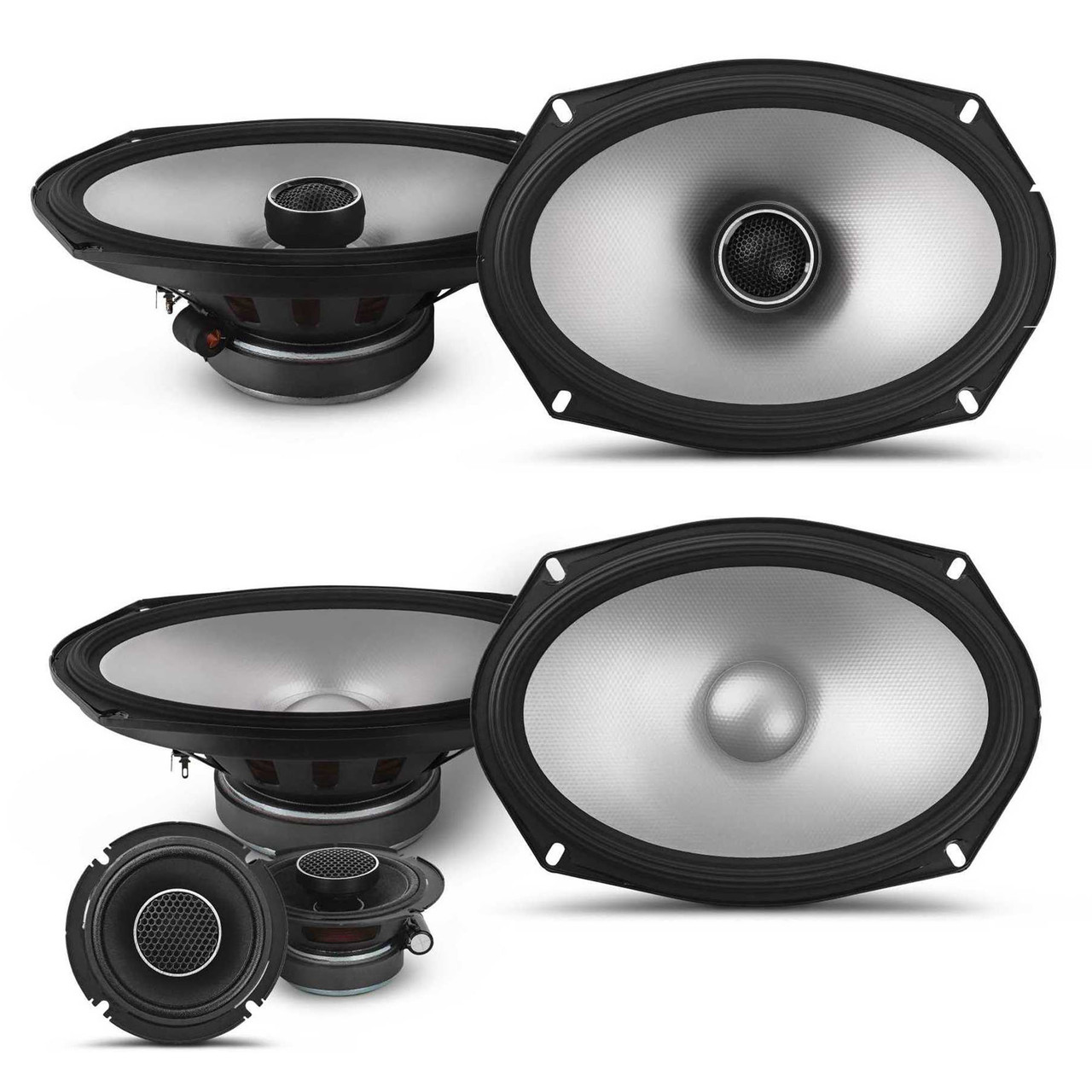 Alpine Speaker Bundle Compatible with Select Dodge Ram Crew Cab