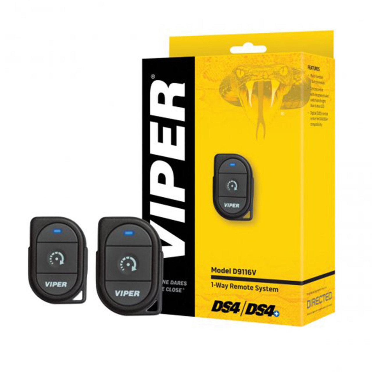 Viper Alarm Way Remote For Viper Remote Start Systems Black
