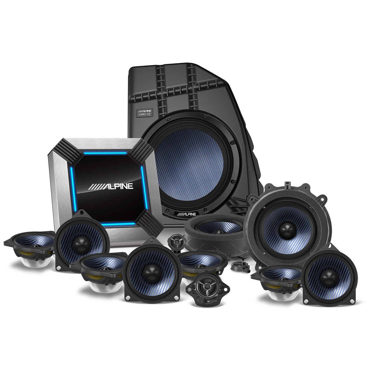 Alpine PSS-TSLA-21Y - 13-Speaker Complete Sound System Upgrade