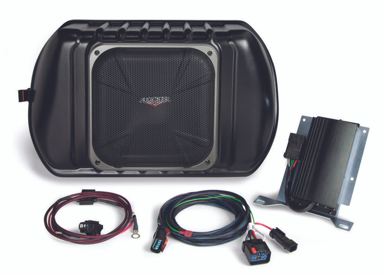 KICKER SubStage Powered Subwoofer Upgrade Kit for 2011 & newer Jeep Wrangler,  Four-Door - Creative Audio