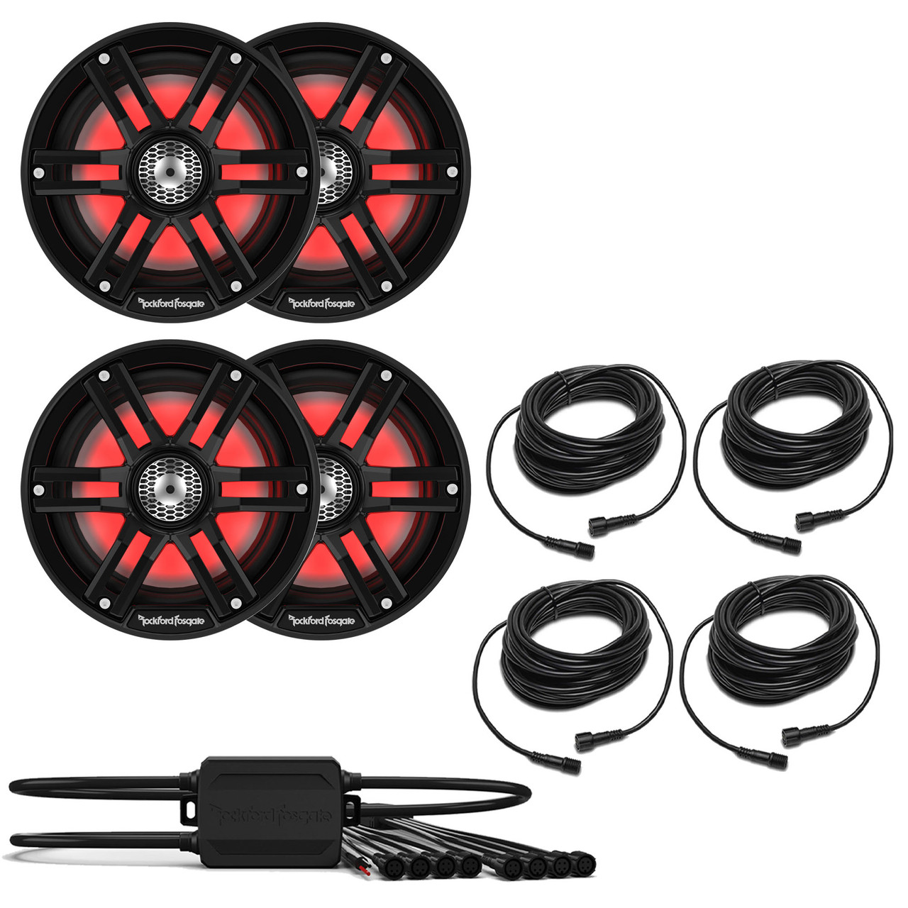 Rockford Fosgate 2 Pairs M2-65B M2 Series 6.5